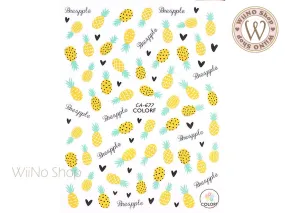 Pineapple Adhesive Nail Art Sticker - 1 pc (CA-677)