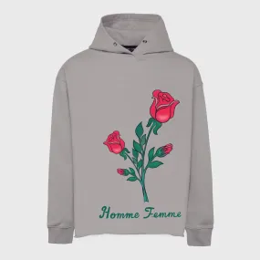 Poetry Hoodie Grey