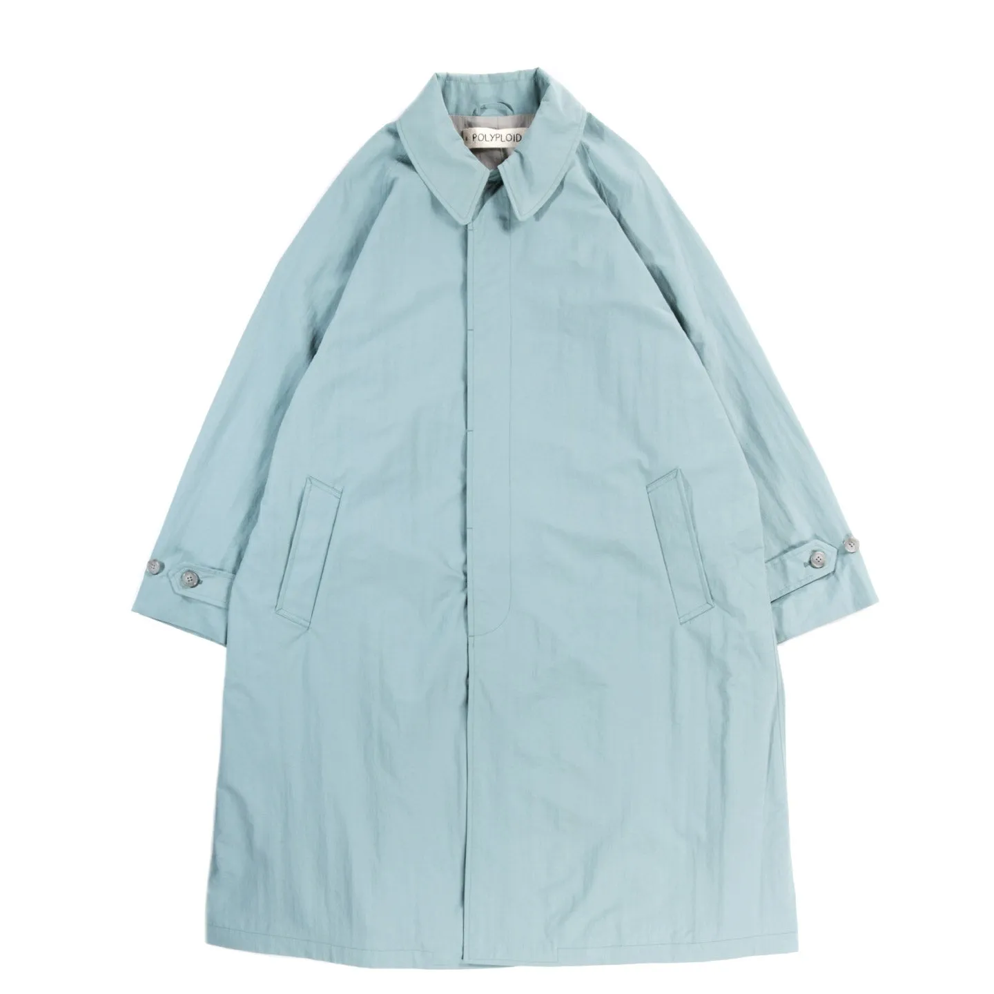 POLYPLOID LONG COAT C BLUE