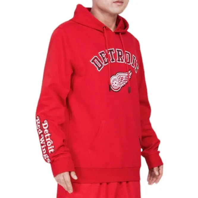 Pro Standard Detroit Red Wings Animal Print DK Po Hoodie (Red) HDR566008