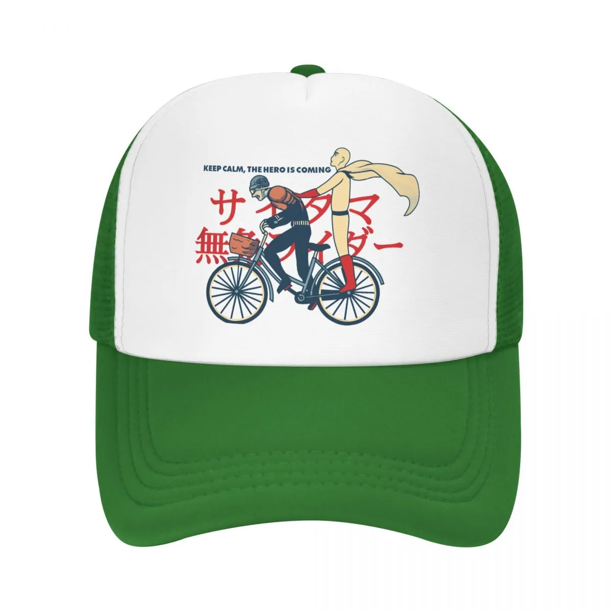 Saitama Mumen Rider Hero Is Coming Baseball Cap One Punch Man High Quality