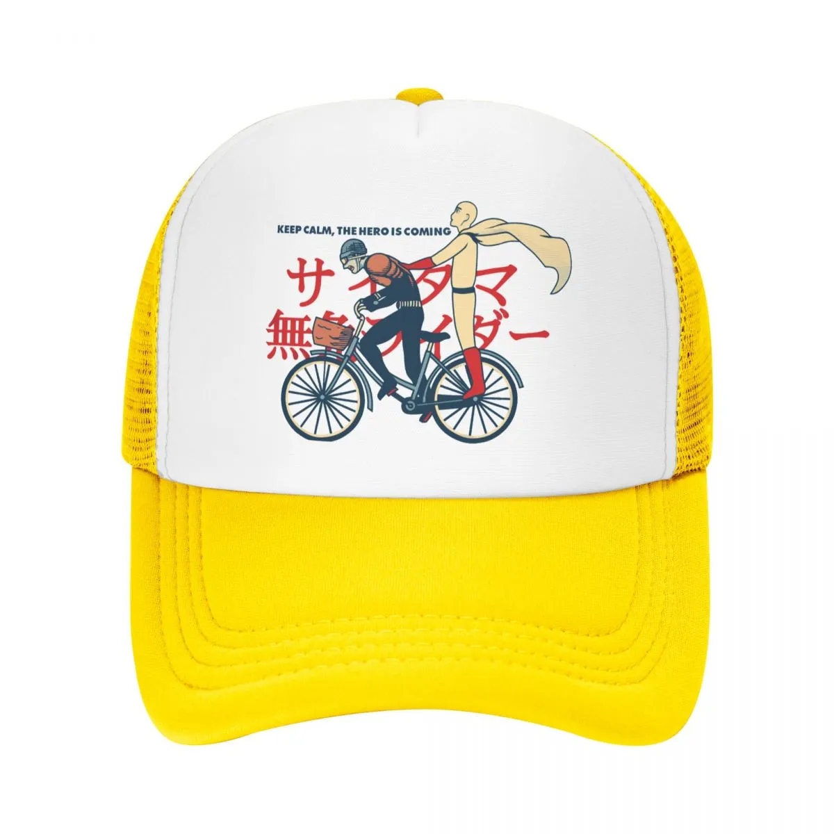 Saitama Mumen Rider Hero Is Coming Baseball Cap One Punch Man High Quality