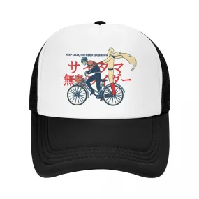 Saitama Mumen Rider Hero Is Coming Baseball Cap One Punch Man High Quality