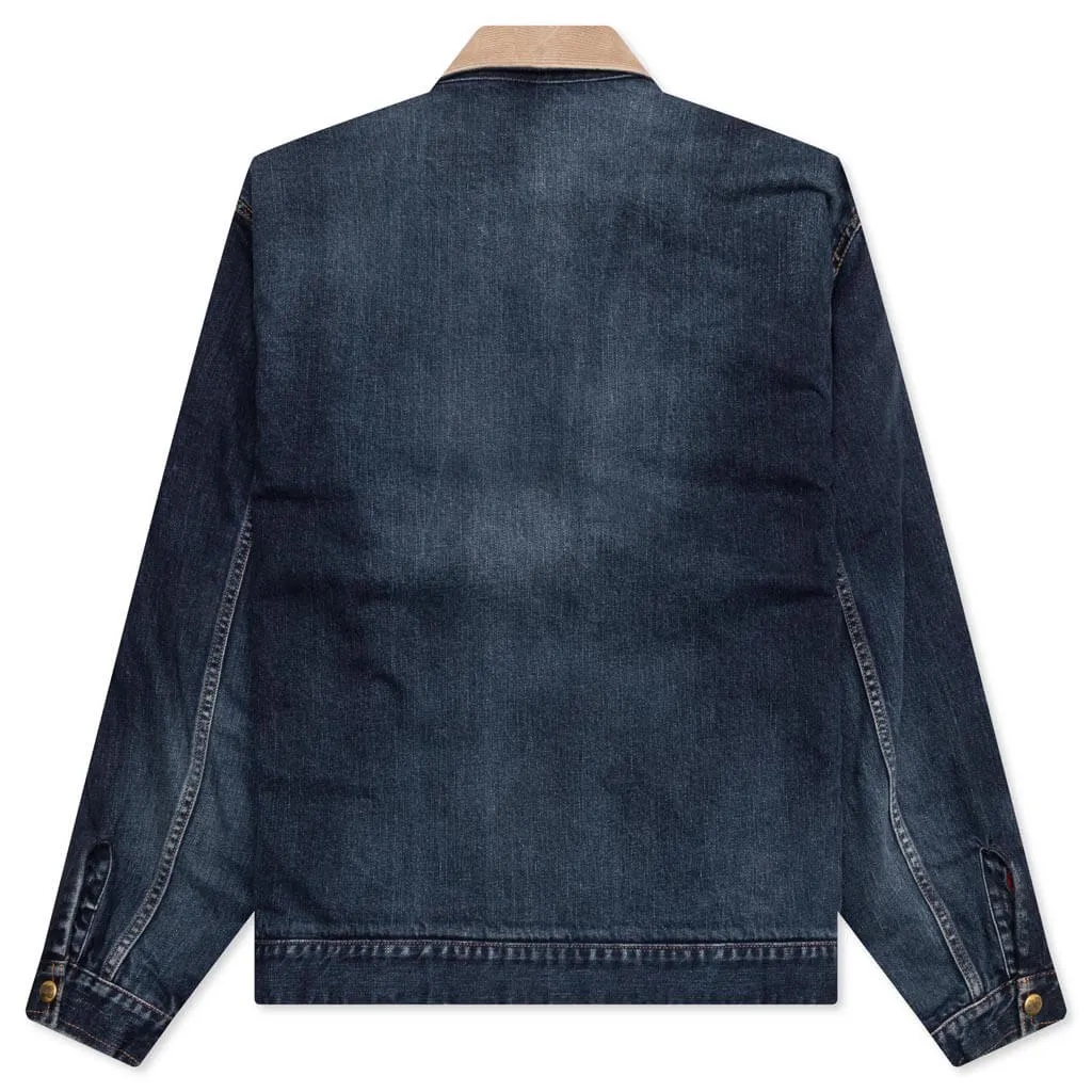 SS WAYSEE JKT DMGD - Indigo