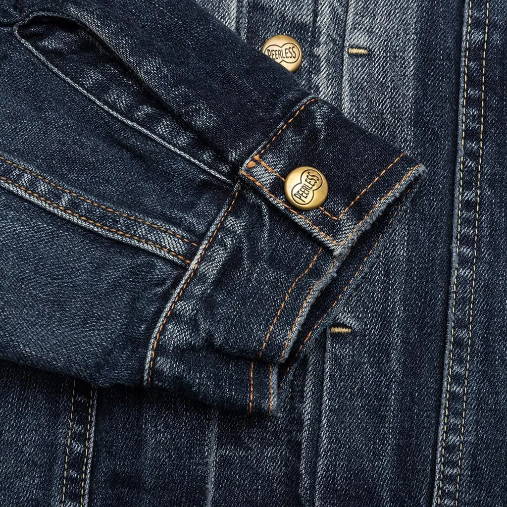 SS WAYSEE JKT DMGD - Indigo