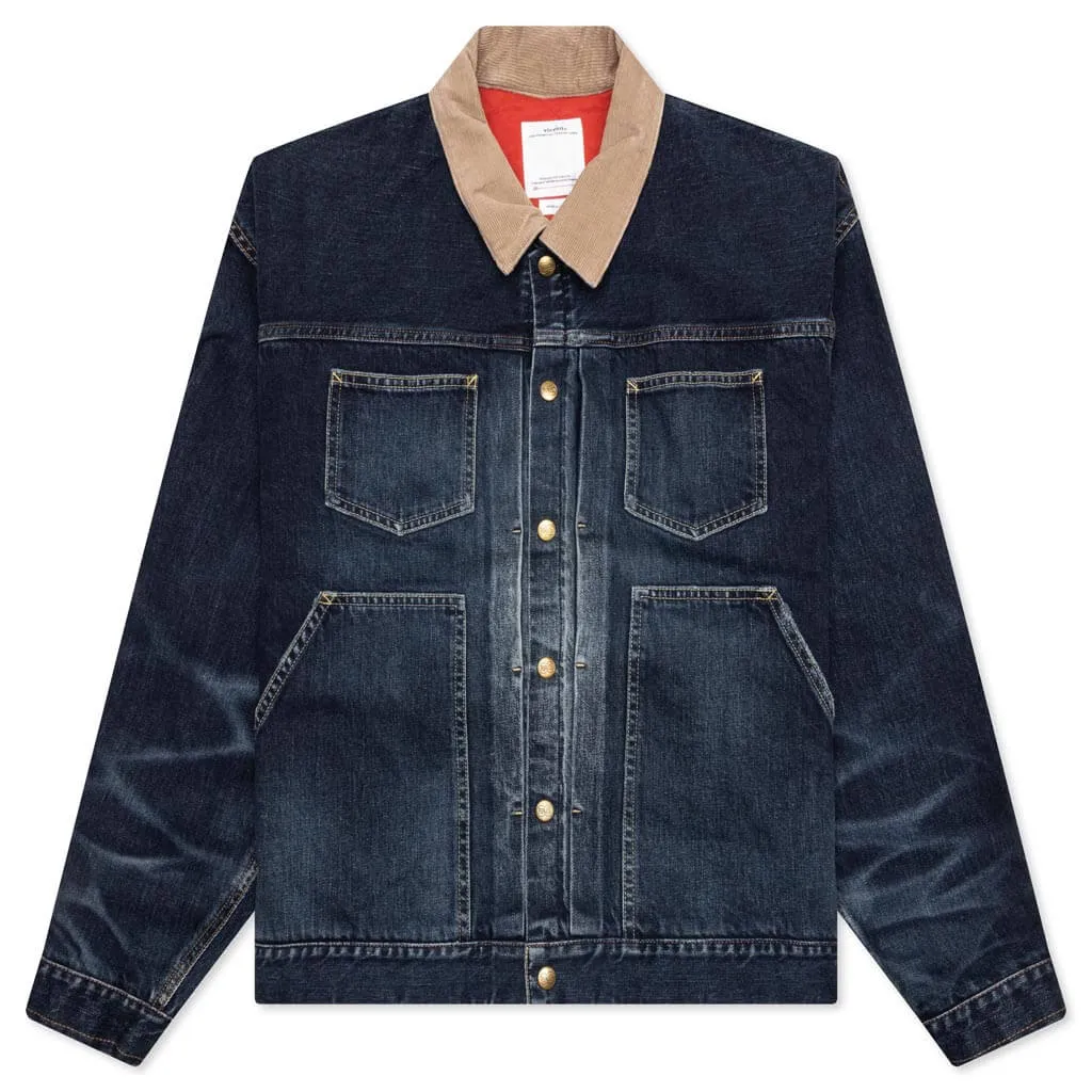 SS WAYSEE JKT DMGD - Indigo