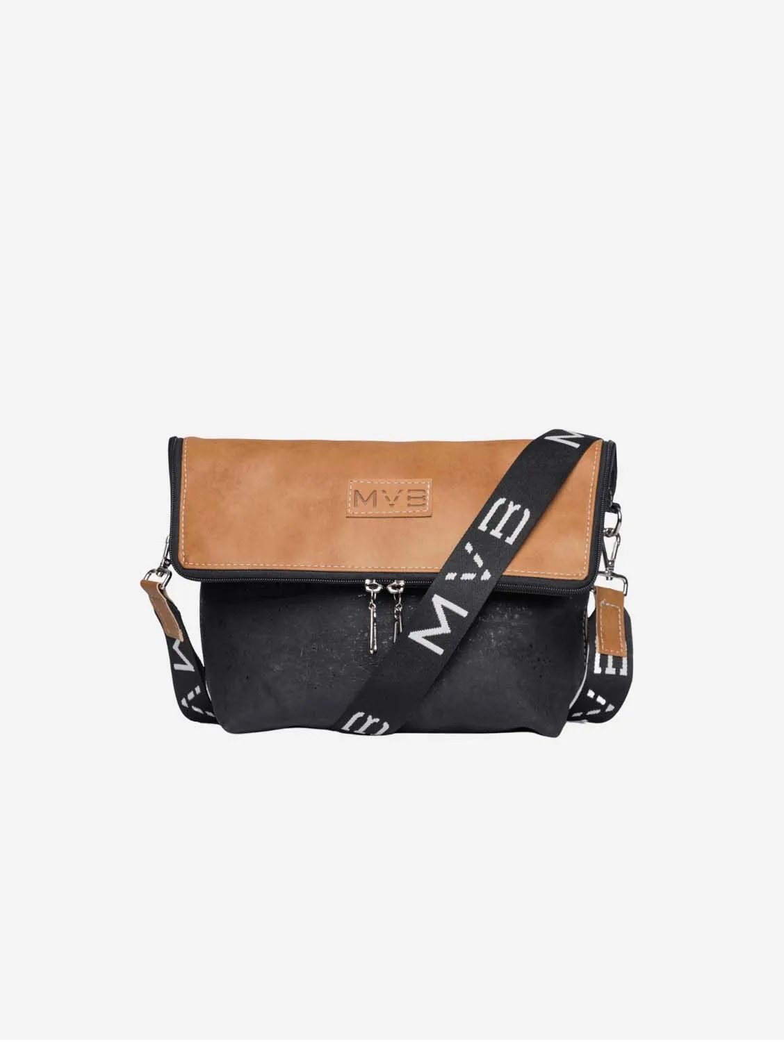 The Flop Cork Vegan Crossbody Bag | Black