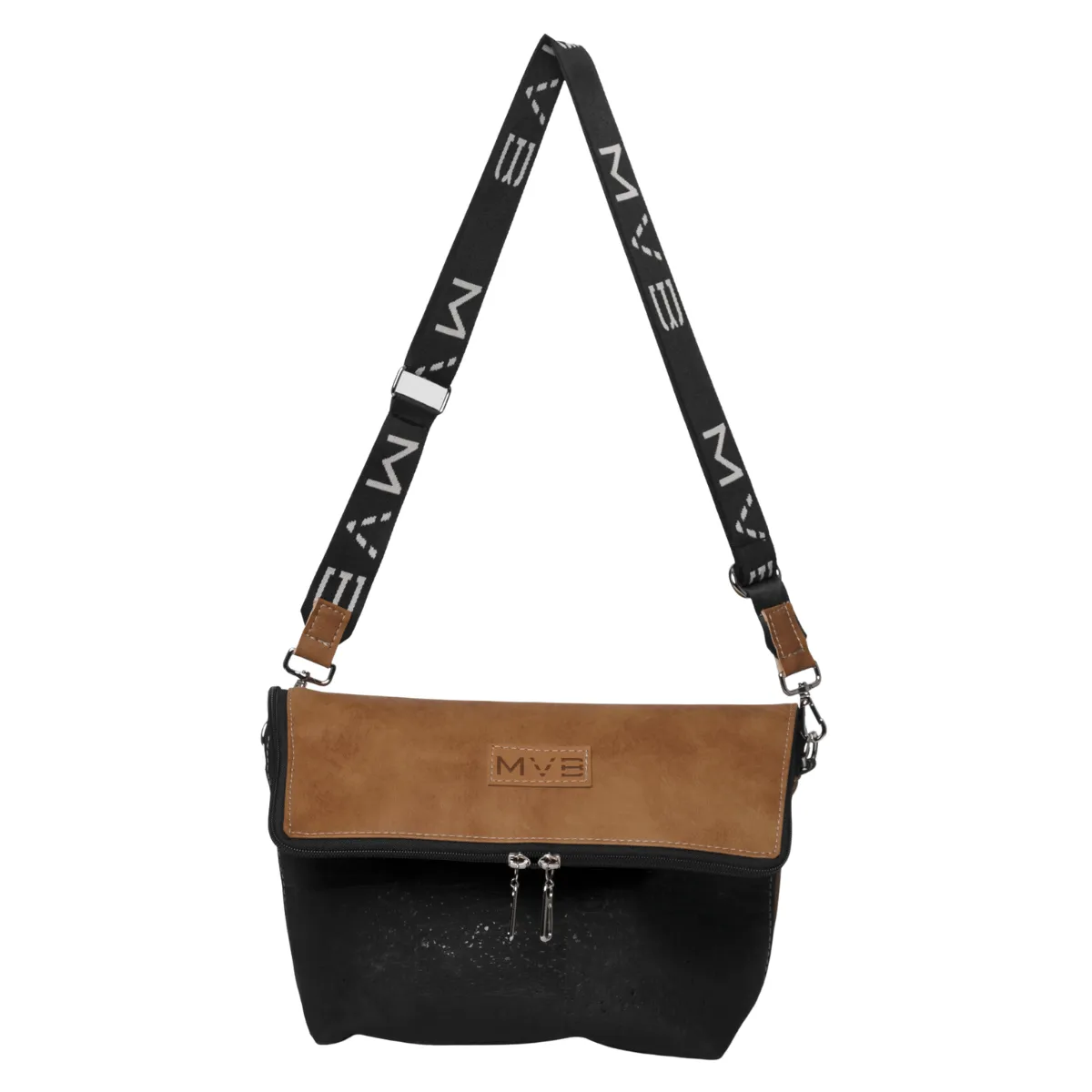 The Flop Cork Vegan Crossbody Bag | Black