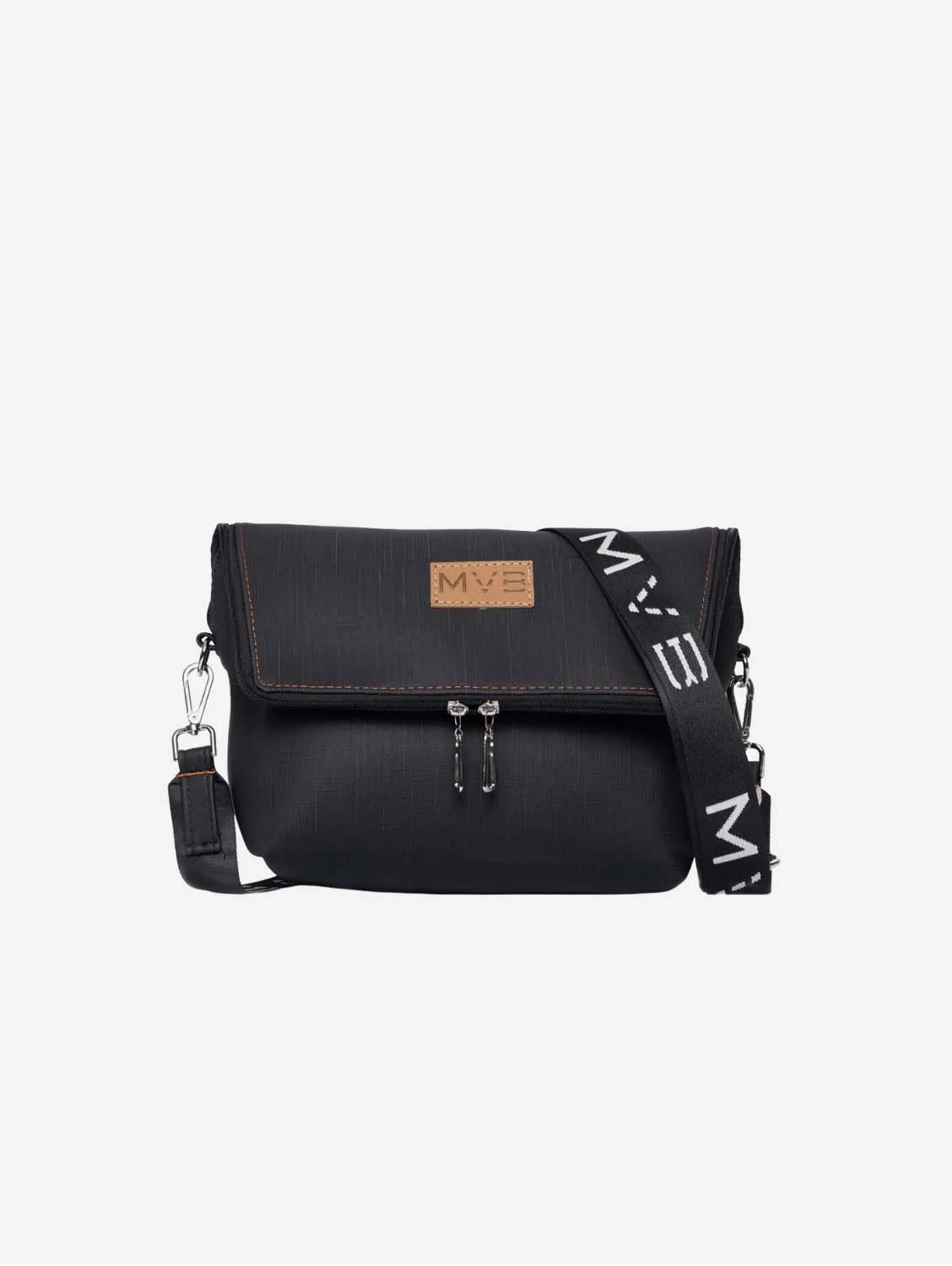 The Flop Xclusive Vegan PVC Crossbody Bag | Black