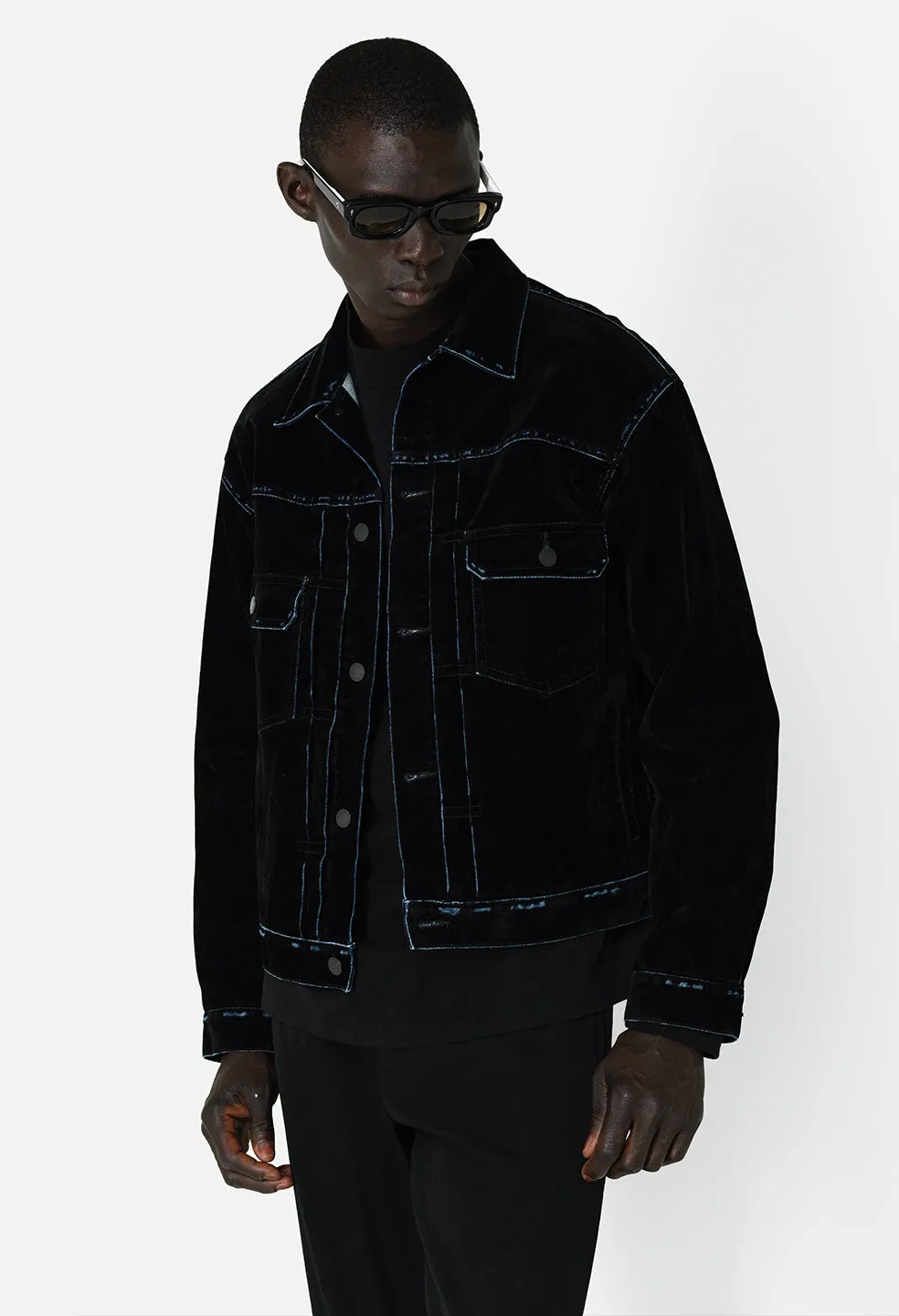 Thumper Jacket Type II / Crush Flock Black